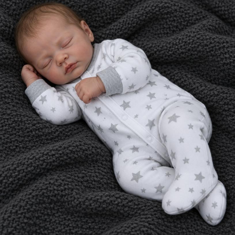 Remy 20-Inch Sleeping Silicone Vinyl Doll Boy or Girl — main product image